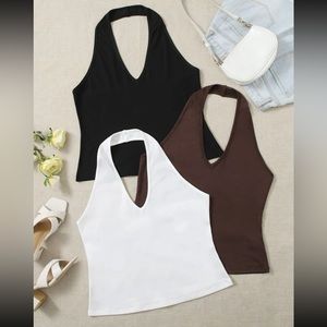 3 halter neck tops